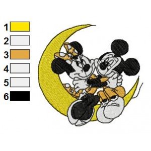 Mickey Disney Embroidery Design 1
